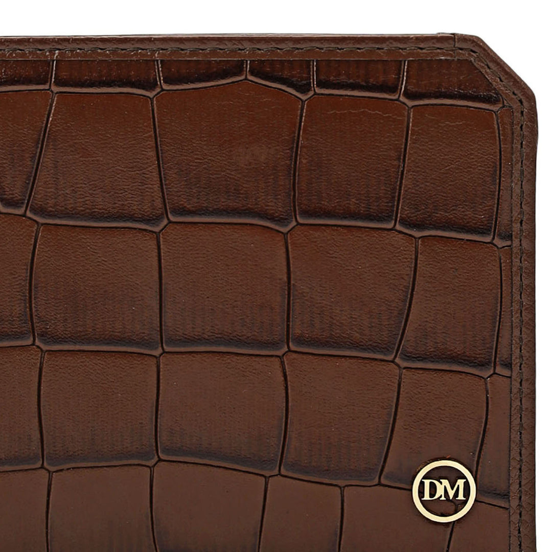 Date Bifold Leather Mens Wallet