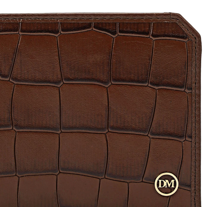 Date Bifold Leather Mens Wallet