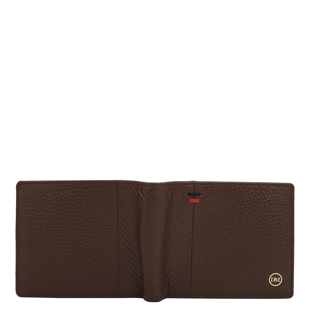 Espresso Bifold Leather Mens Wallet