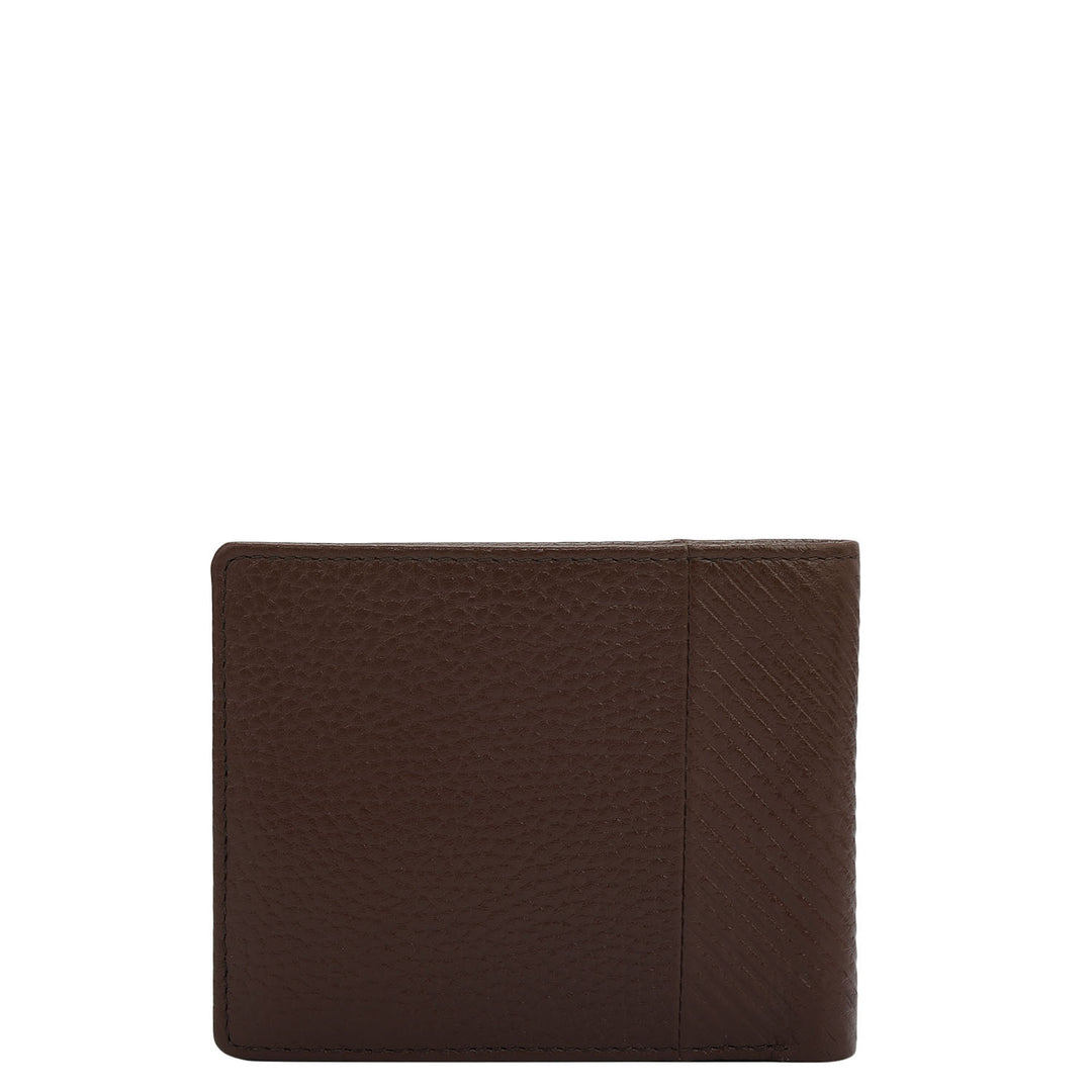 Espresso Bifold Leather Mens Wallet