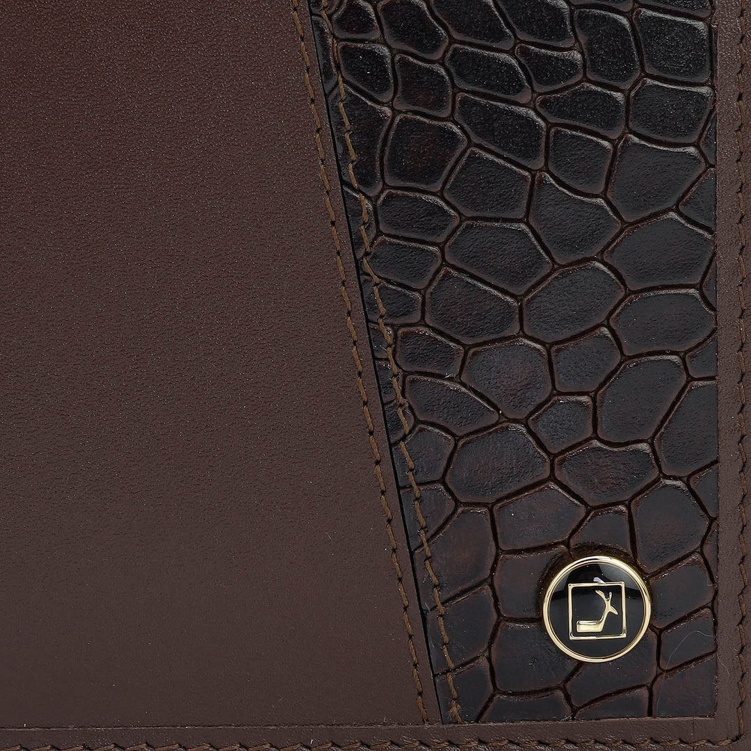 Brown Bifold Men's Wallet