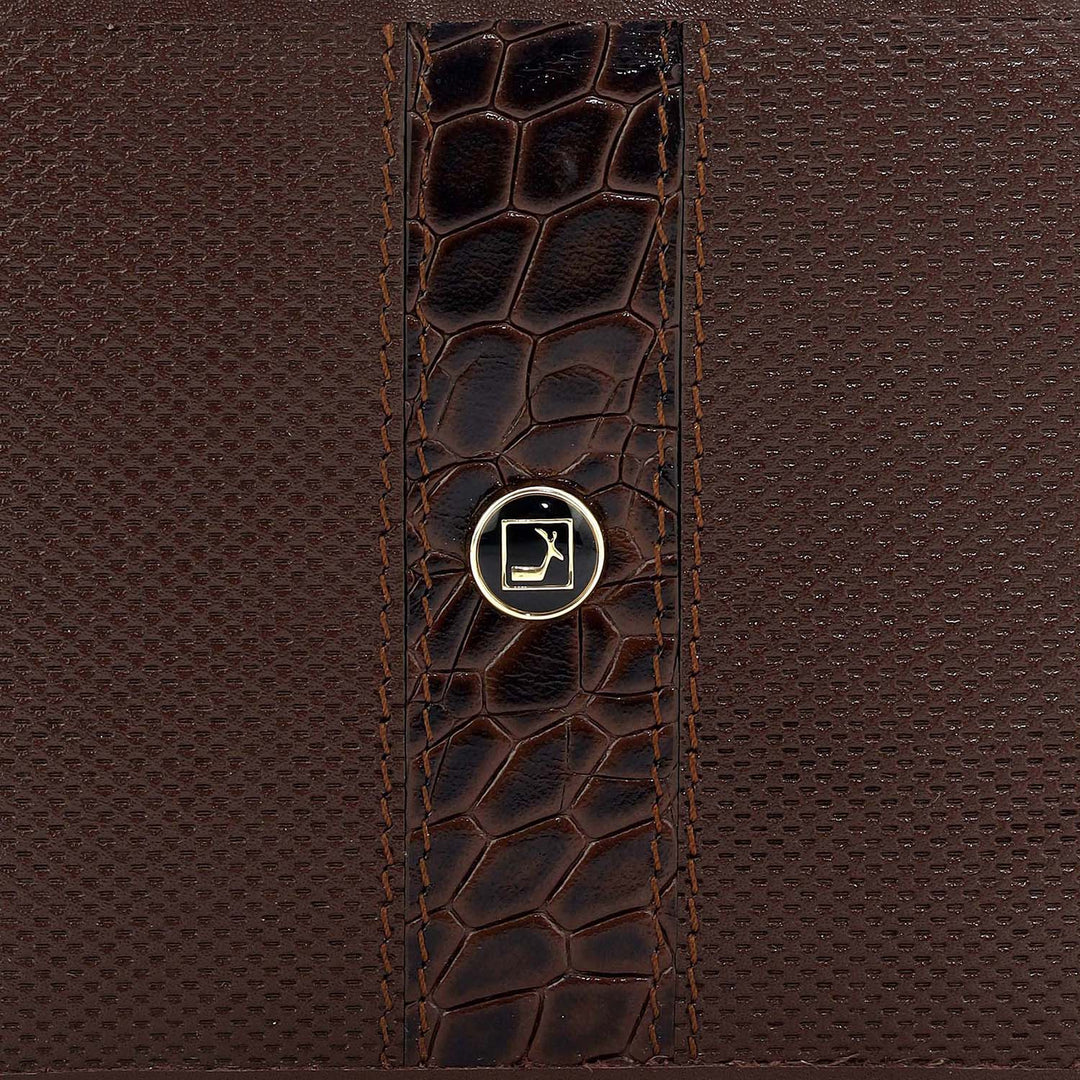 Brown Bifold Leather Mens Wallet