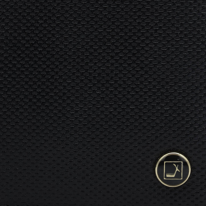 Black Bifold Leather Mens Wallet
