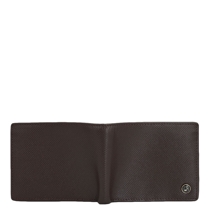 Brown Bifold Leather Mens Wallet