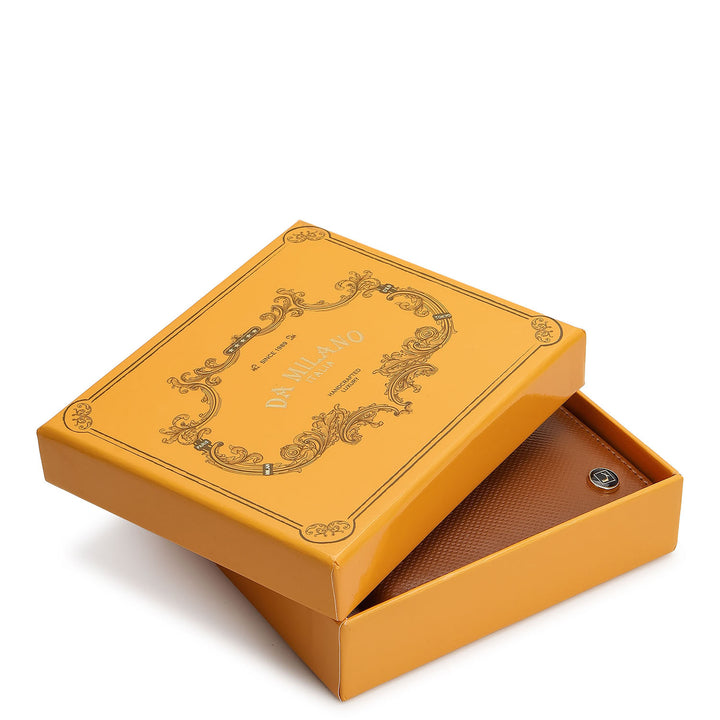 Bifold Men's Wallet - Cognac