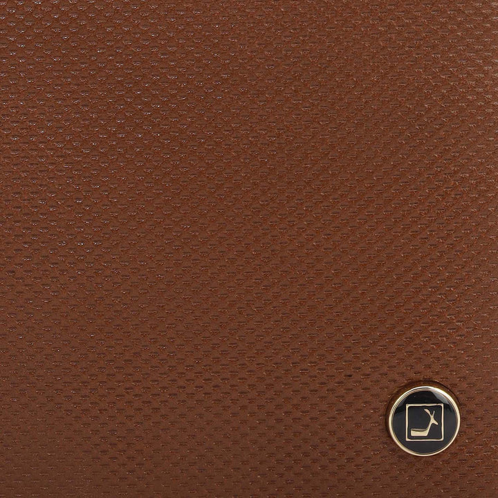 Cognac Bifold Leather Mens Wallet