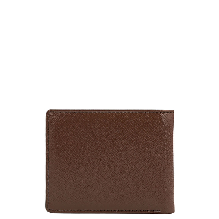Date Bifold Leather Mens Wallet