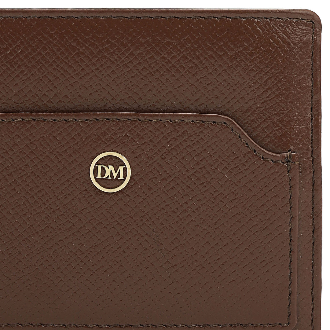 Date Bifold Leather Mens Wallet