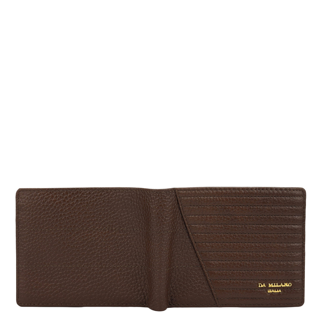 Espresso Bifold Leather Mens Wallet
