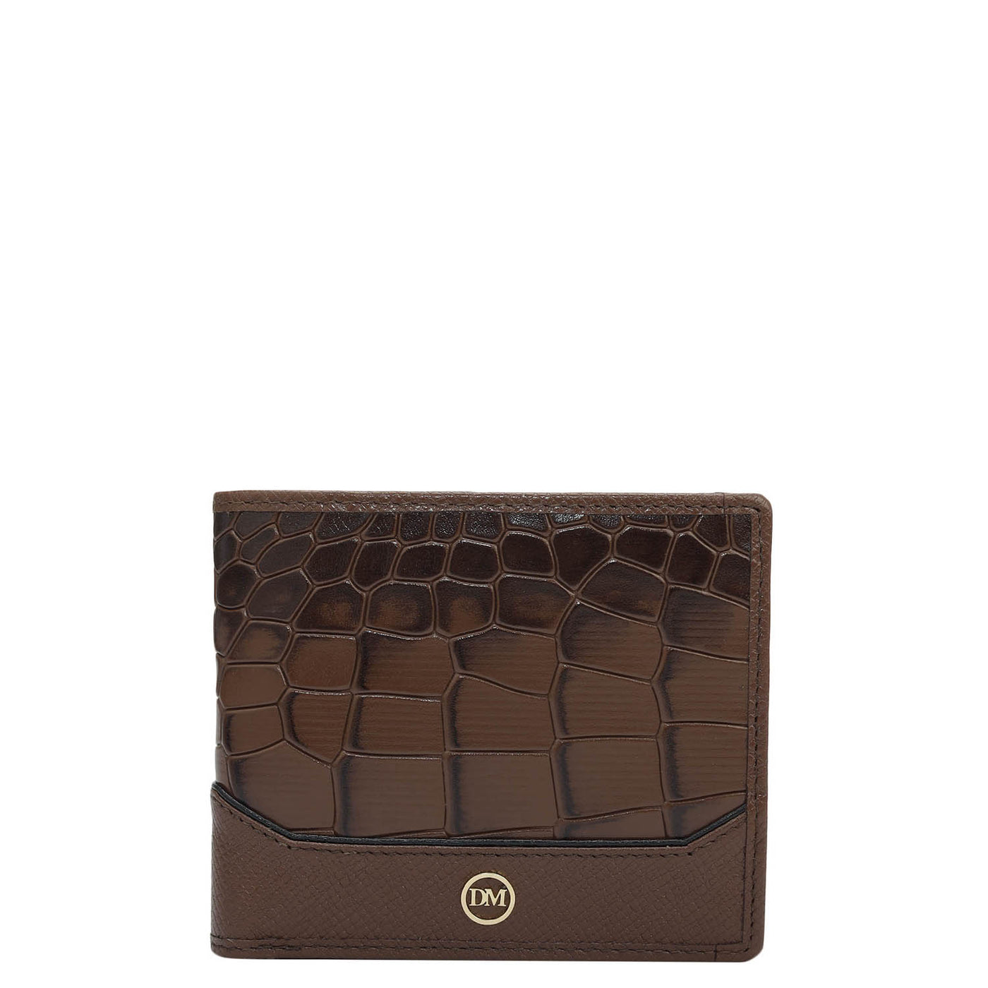 Date Bifold Leather Mens Wallet