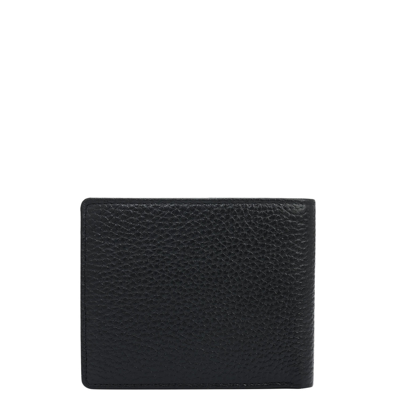 Black Bifold Leather Mens Wallet