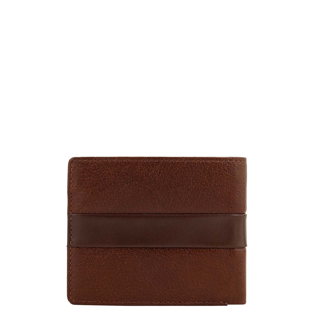 Bifold Men's Wallet - Cognac
