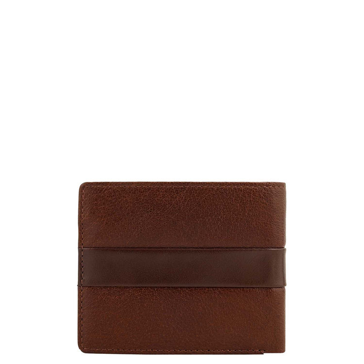 Bifold Men's Wallet - Cognac