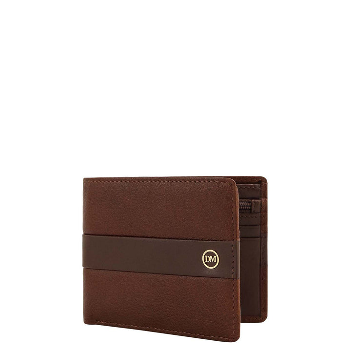 Bifold Men's Wallet - Cognac