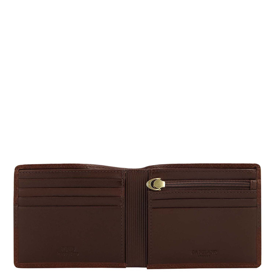 Bifold Men's Wallet - Cognac