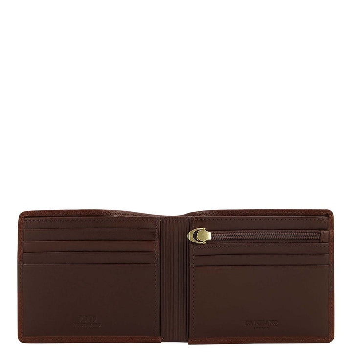 Bifold Men's Wallet - Cognac