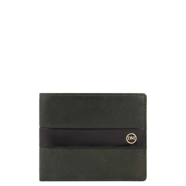 Bifold Men's Wallet - Petrol Green