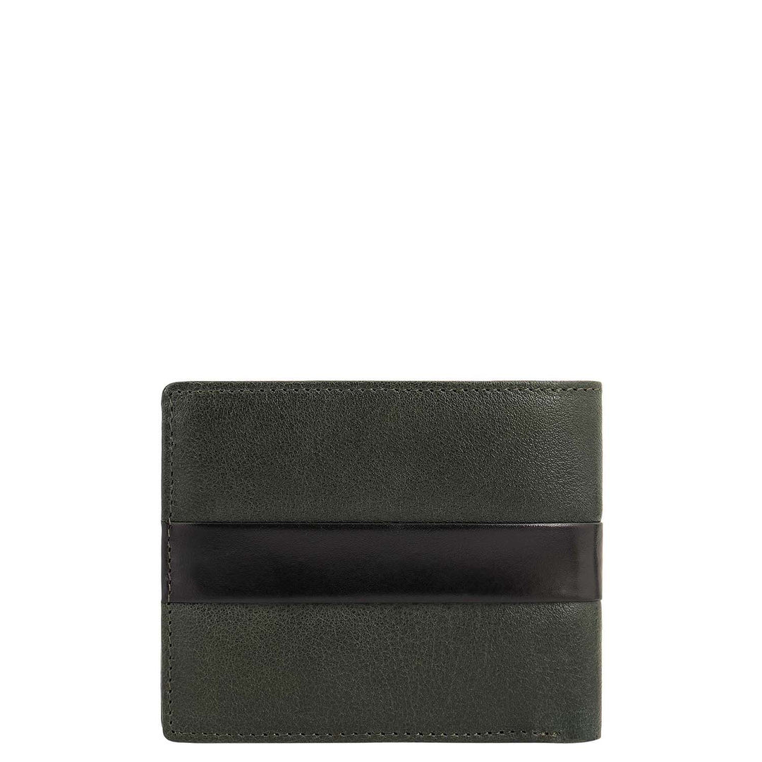 Bifold Men's Wallet - Petrol Green