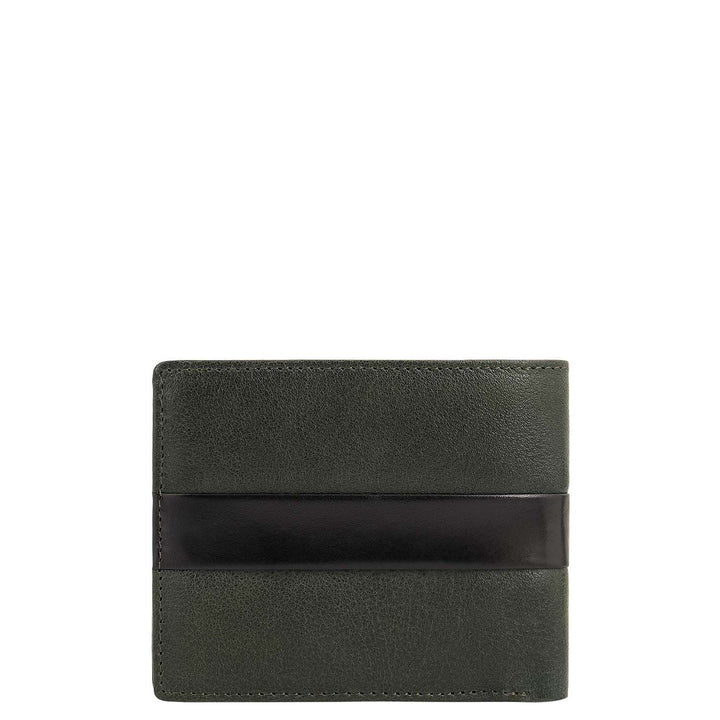 Bifold Men's Wallet - Petrol Green
