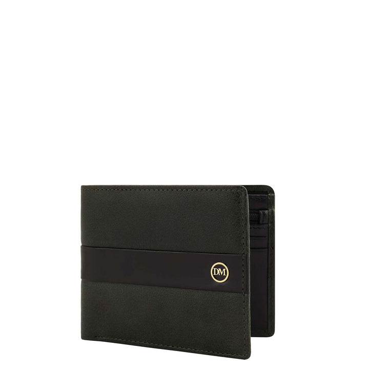 Bifold Men's Wallet - Petrol Green