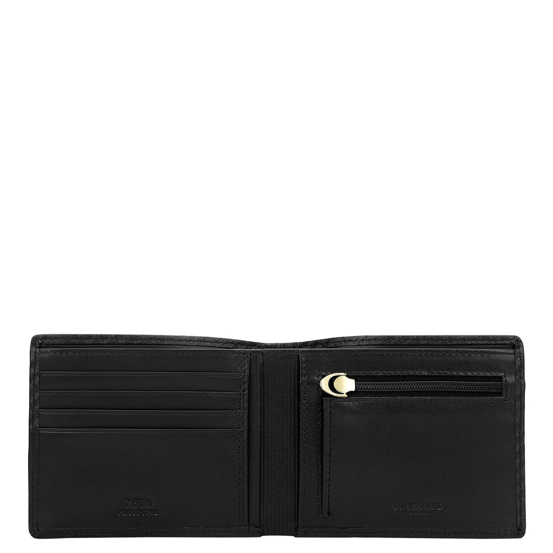 Carbon Bifold Men's Wallet - Black