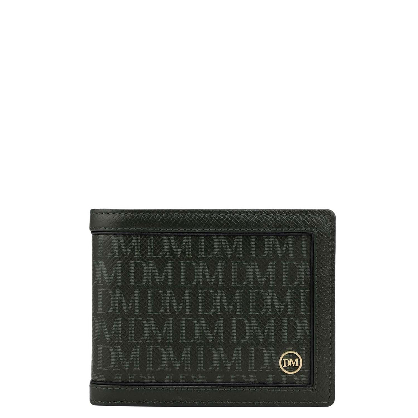Petrol Green Bifold Leather Mens Wallet