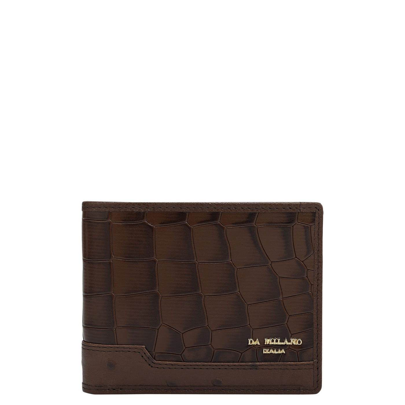 Date Bifold Leather Mens Wallet