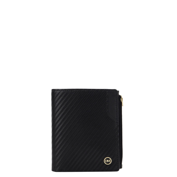 Carbon Bifold Men's Wallet - Black