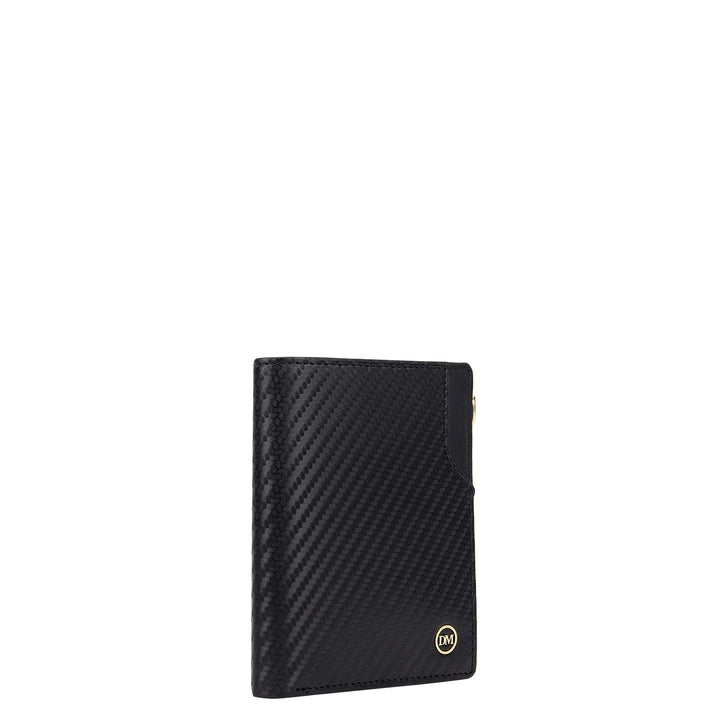 Carbon Bifold Men's Wallet - Black