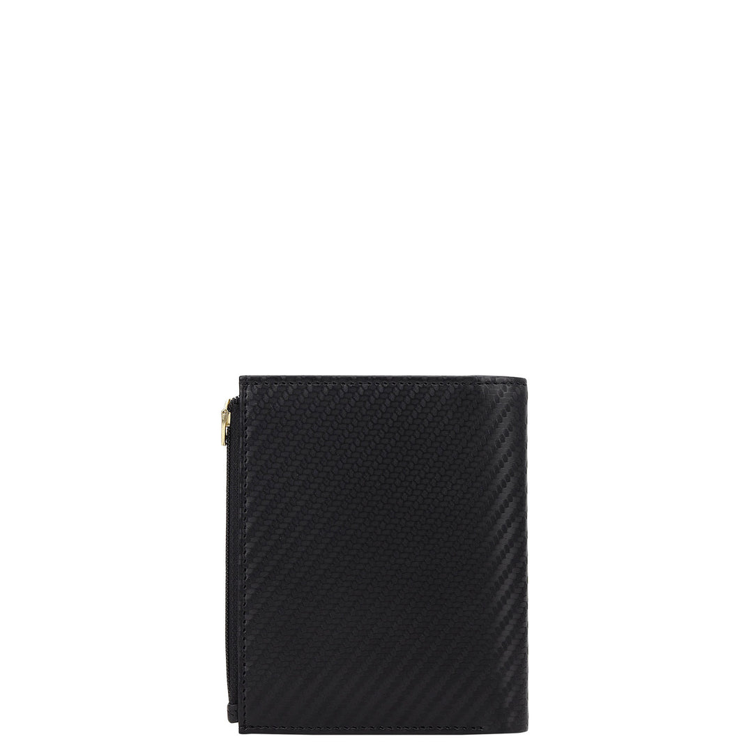 Carbon Bifold Men's Wallet - Black