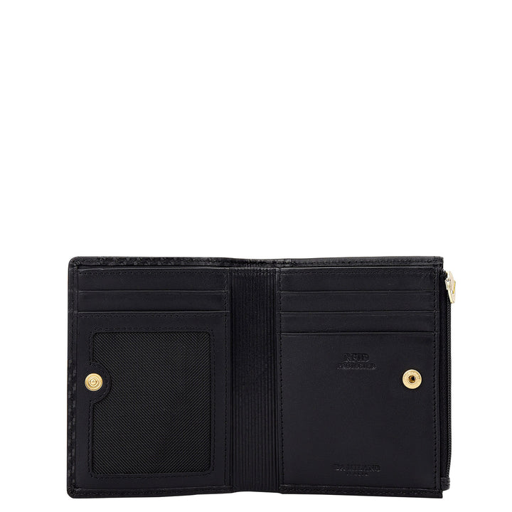 Carbon Bifold Men's Wallet - Black