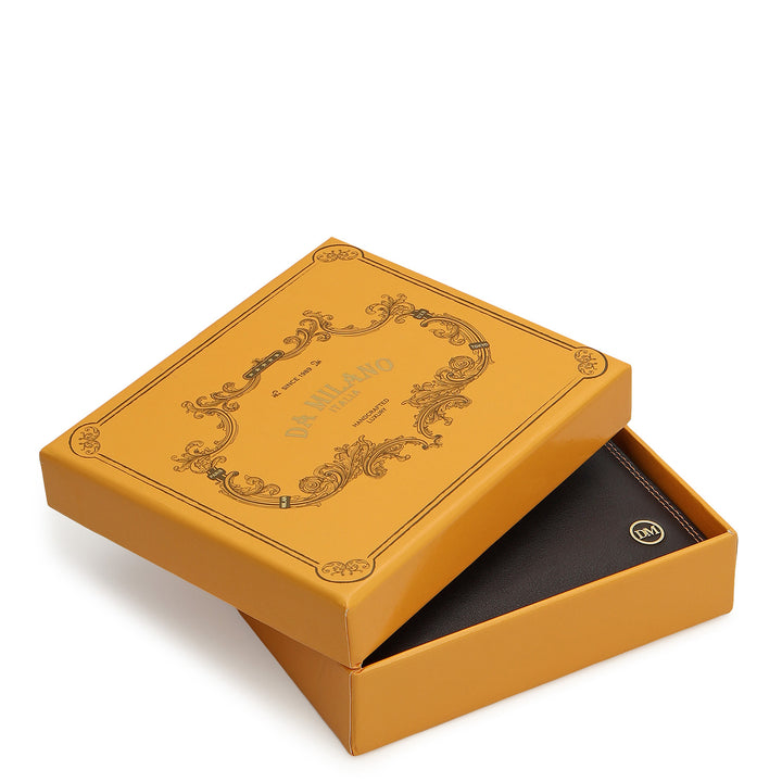Brown Bifold Leather Mens Wallet
