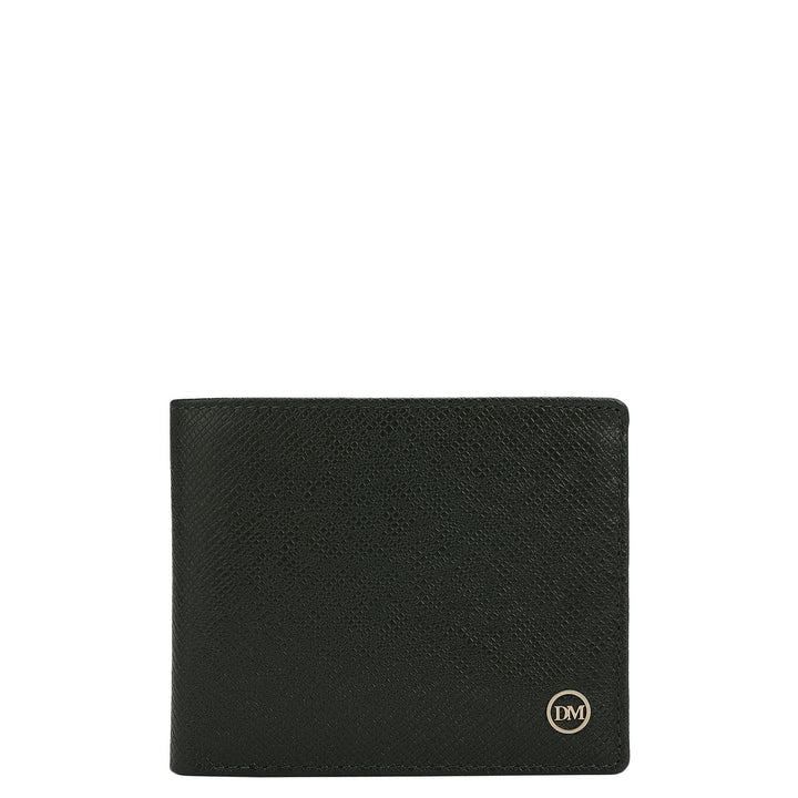 Petrol Green Bifold Leather Mens Wallet