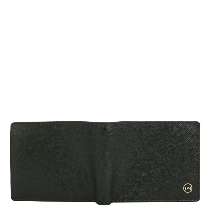 Petrol Green Bifold Leather Mens Wallet