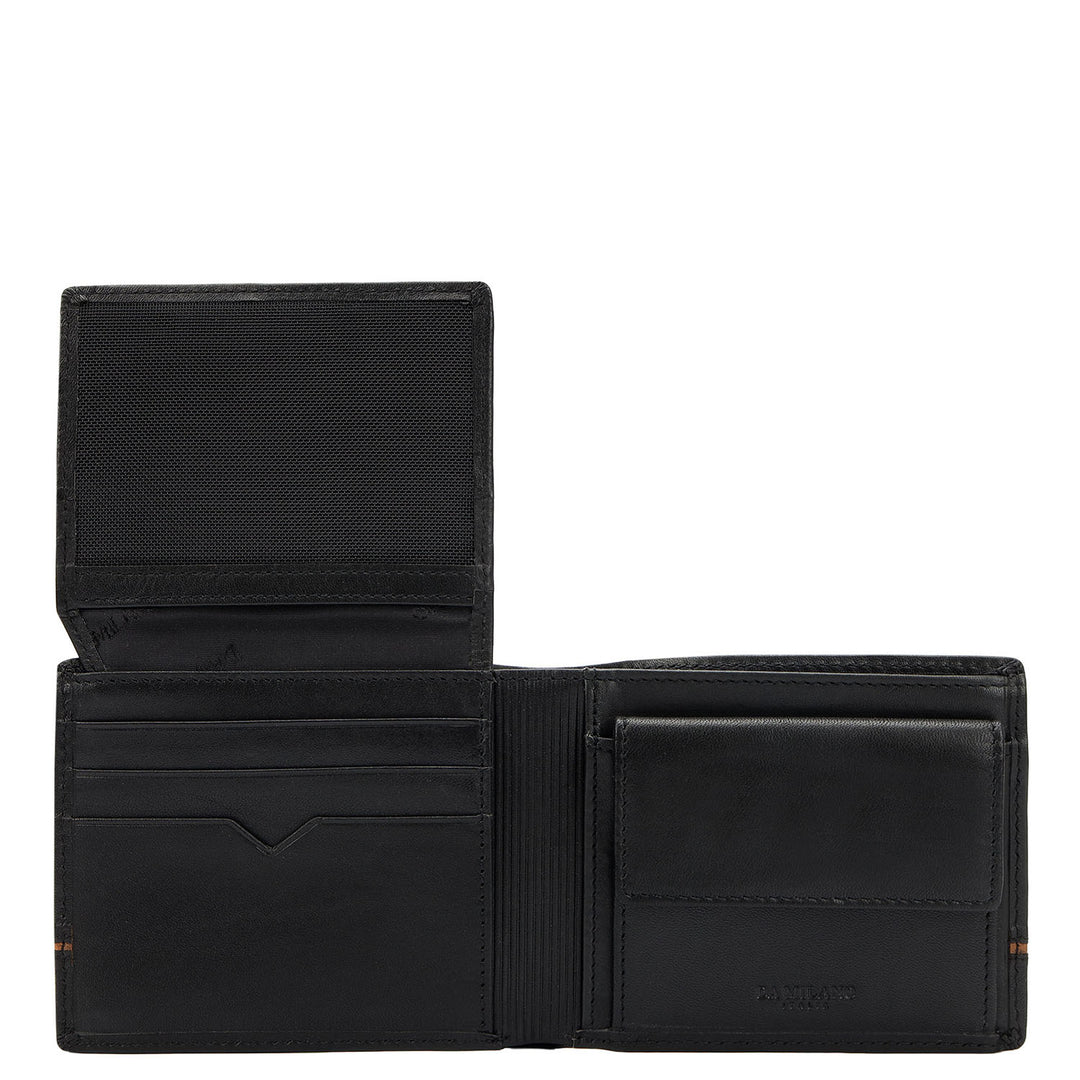 Bifold Men's Wallet - Black