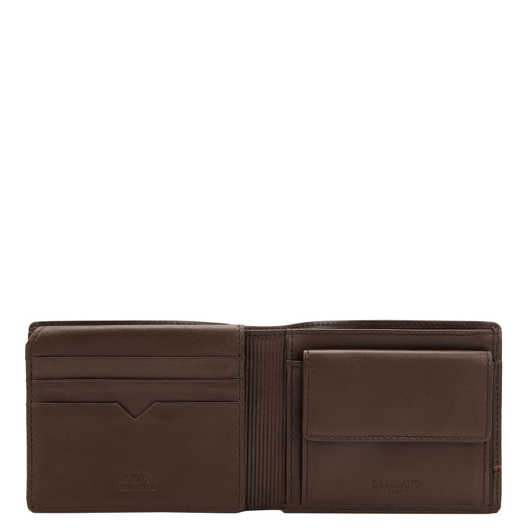 Bifold Men's Wallet - Brown