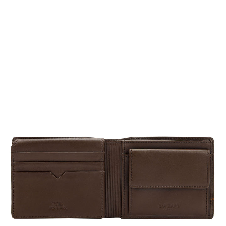 Bifold Men's Wallet - Brown