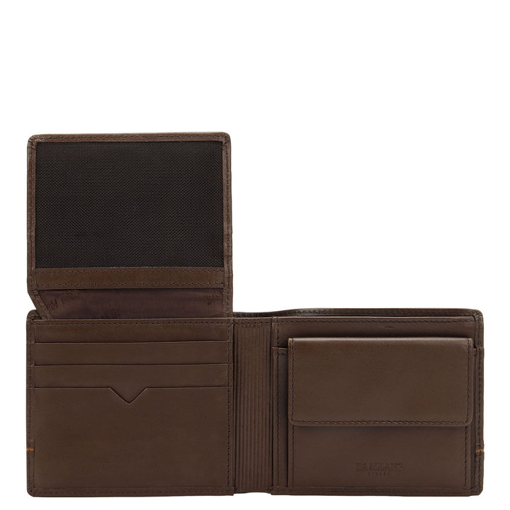 Bifold Men's Wallet - Brown