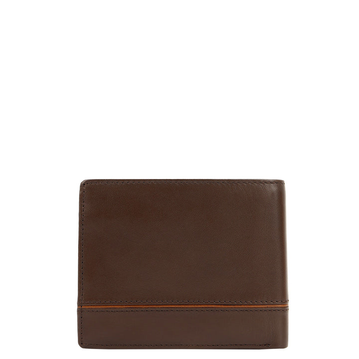 Bifold Men's Wallet - Brown