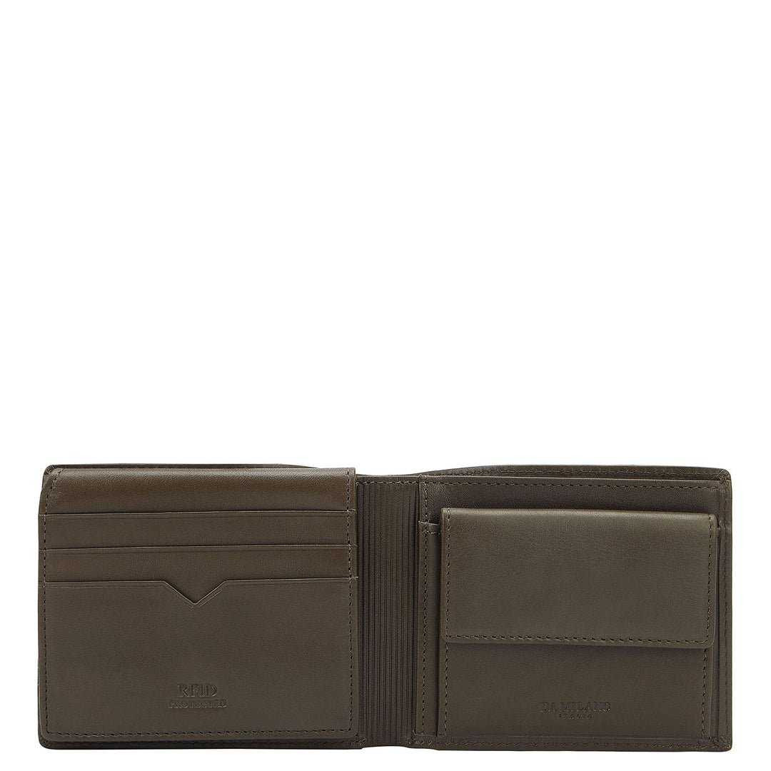 Bifold Men's Wallet - Olive