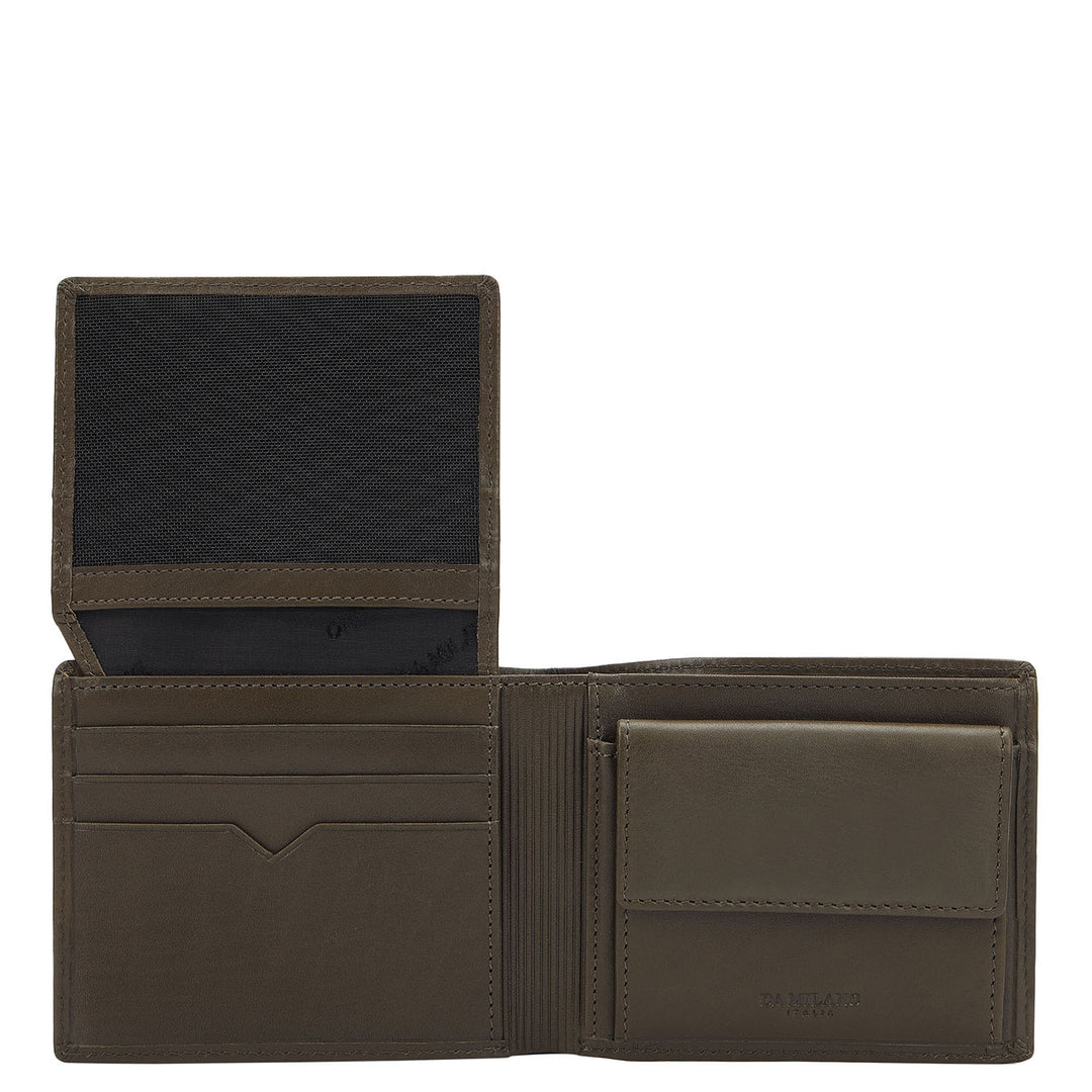 Bifold Men's Wallet - Olive