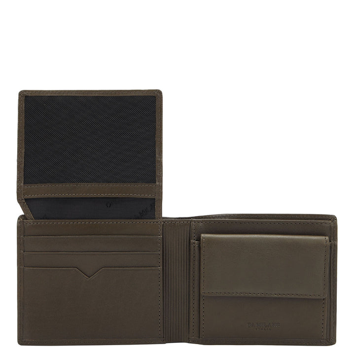 Bifold Men's Wallet - Olive