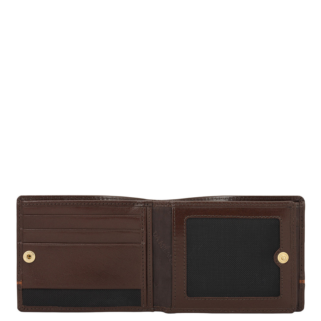 Brown Bifold Leather Mens Wallet