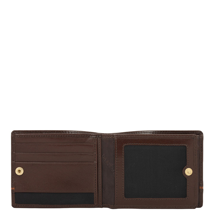 Brown Bifold Leather Mens Wallet