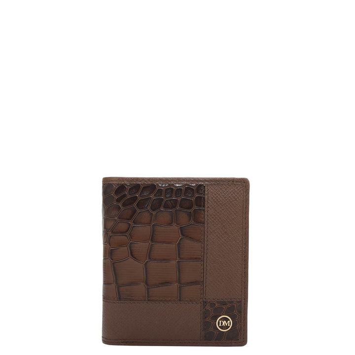 Date Bifold Leather Mens Wallet