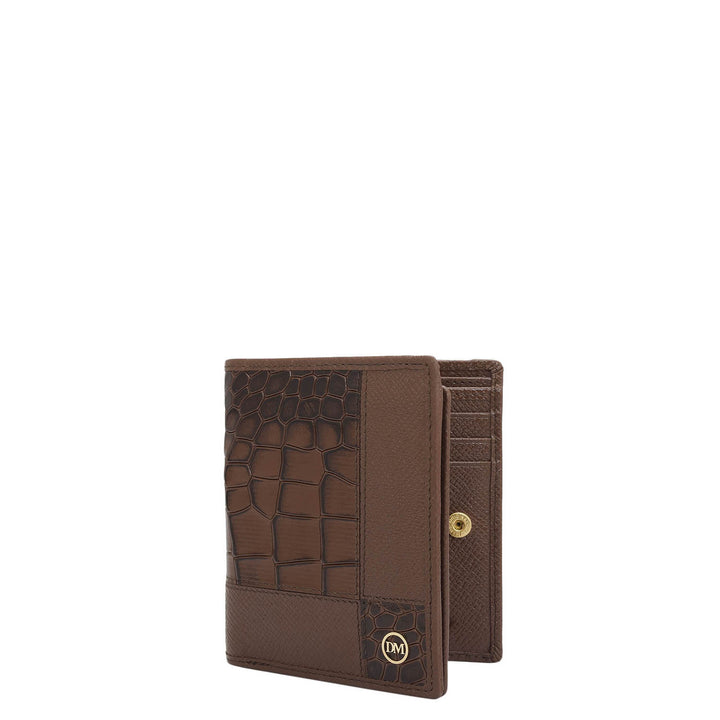 Date Bifold Leather Mens Wallet
