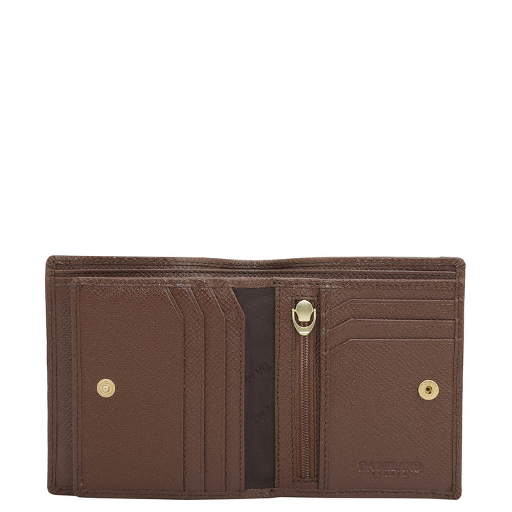 Date Bifold Leather Mens Wallet