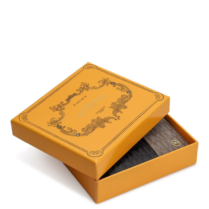 Bifold Men's Wallet - Black & Smoke Grey