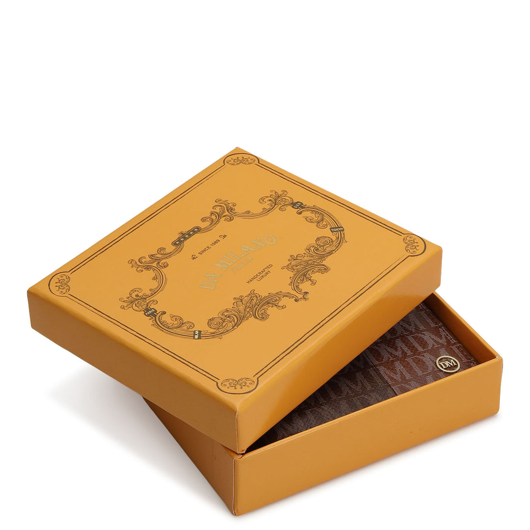 Bifold Men's Wallet - Walnut & Root Beer