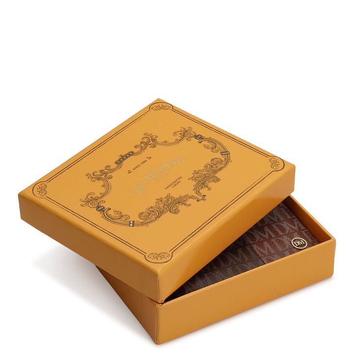 Bifold Men's Wallet - Walnut & Root Beer